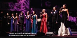 Finalists perform in the July 2016 Songbook Academy Finals concert at the Palladium.