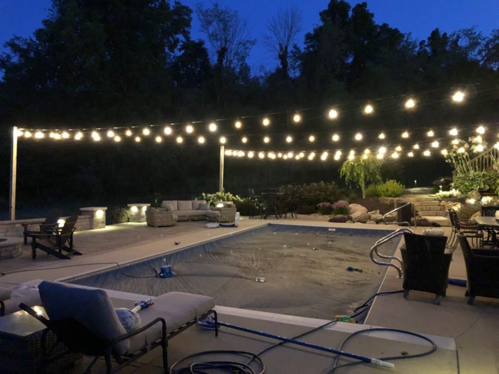 New Trends In Outdoor Lighting, Temporary Outdoor Lighting For Party